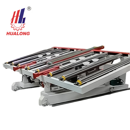 High Efficient Hualong CNC Bridge Saw Production Line for Granite and Marble Cutting