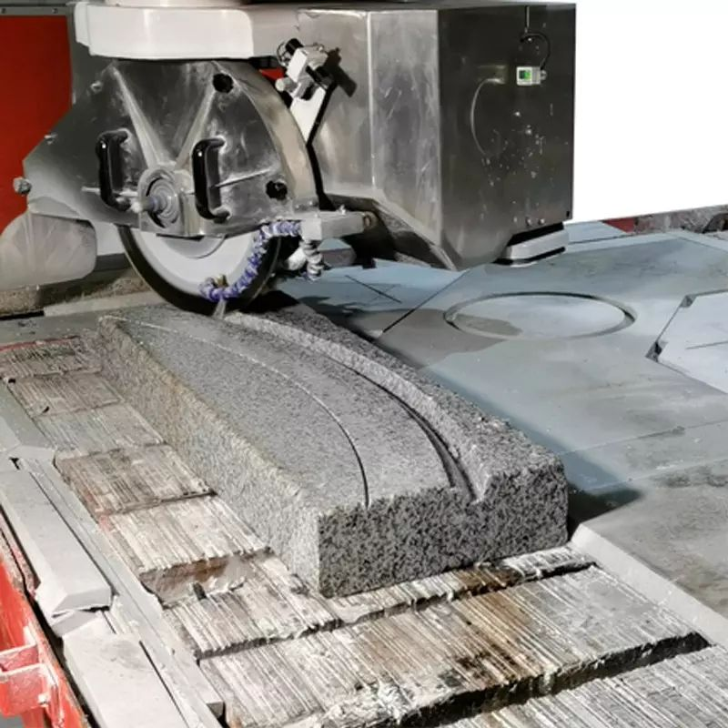 HUALONG Machinery 5 Axis Stone CNC Bridge for Granite and Marble Automatic Processing