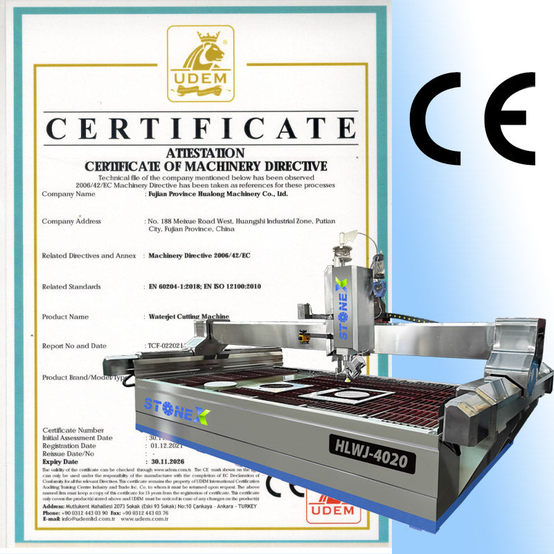 Advanced Hualong 5-Axis CNC Water Cutting Machine for Precision Cutting