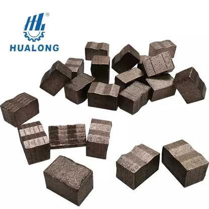 Diamond segment for stone cutting saw blade
