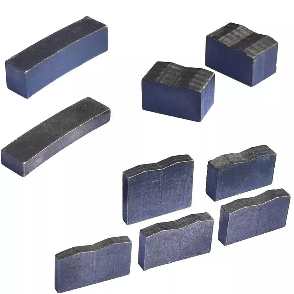 Slab cutting diamond segment for 350 mm to 800 mm blades